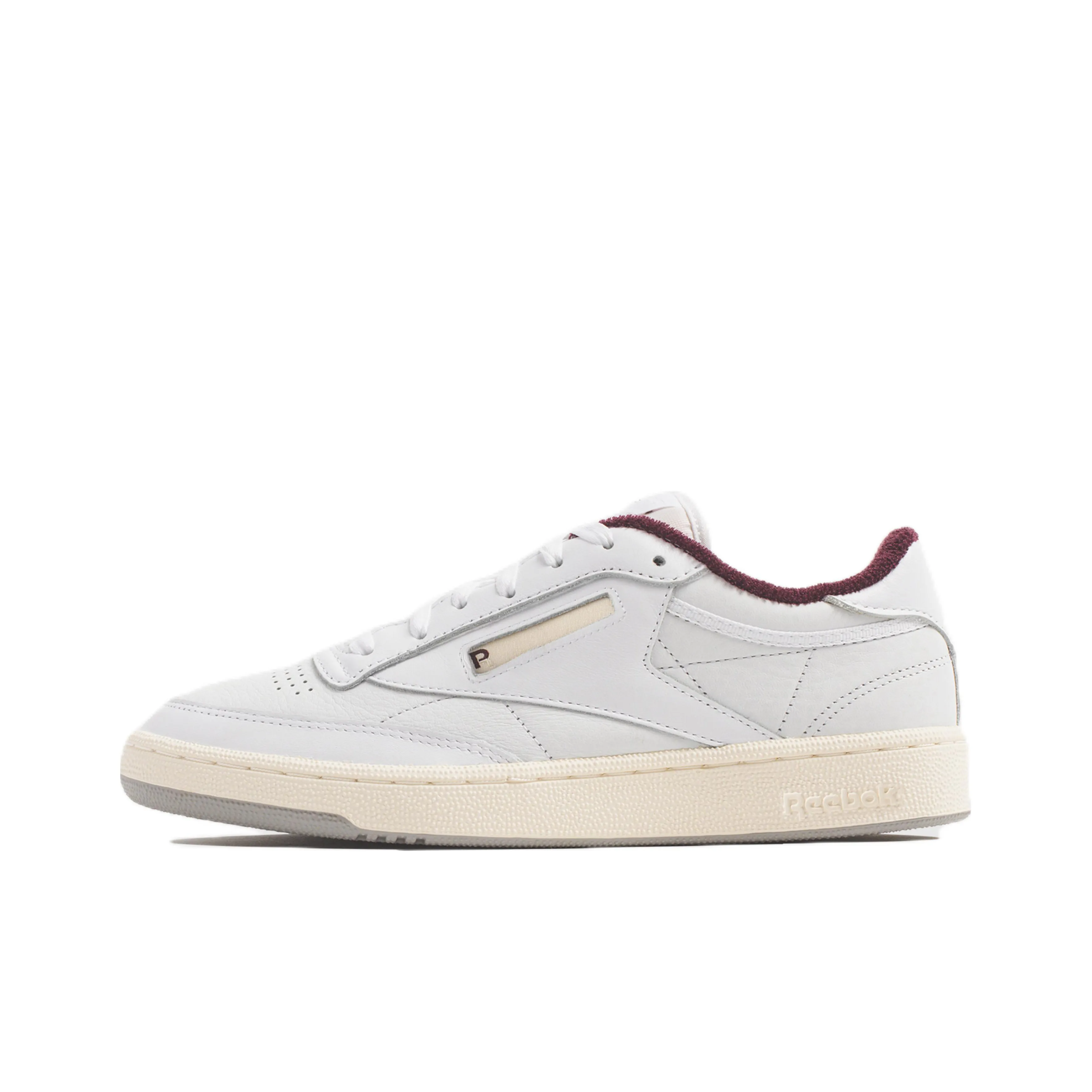 Reebok Club C 85 Packer Shoes Chalk White Maroon