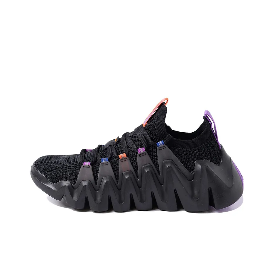 LiNing Running Shoes Men's Low top Black/Purple