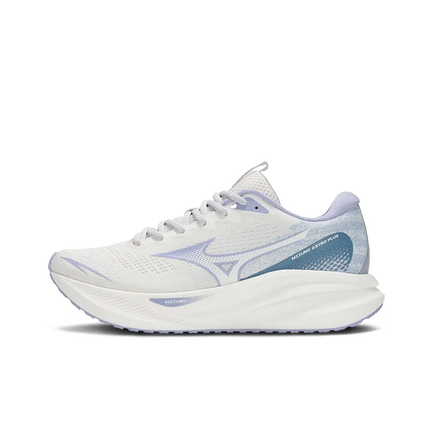 Mizuno Running Shoes Women's Low Top Cotton White/Light Purple