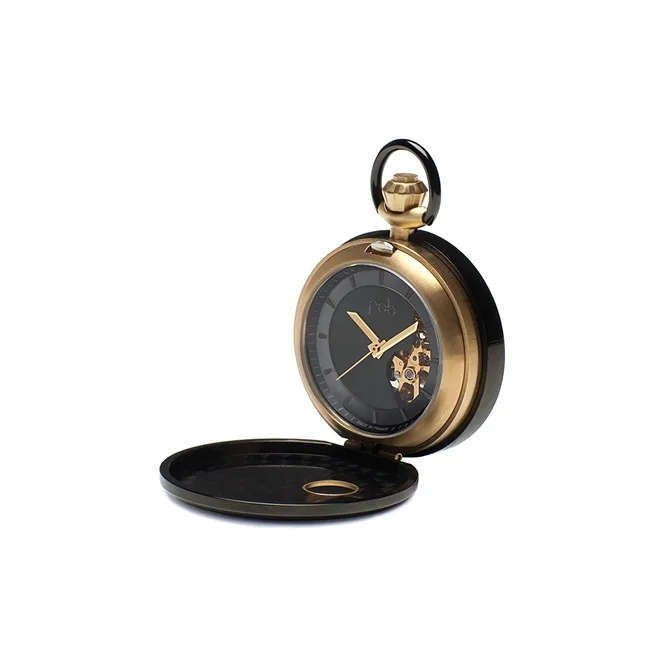 FOB Paris R40 Gold Pocket Watch 40mm