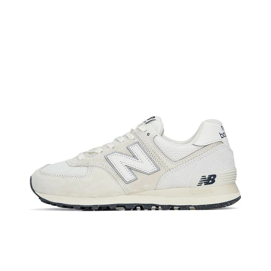 New Balance NB 574 Low Топ Беговые кроссовки Унисекс Серый Белый