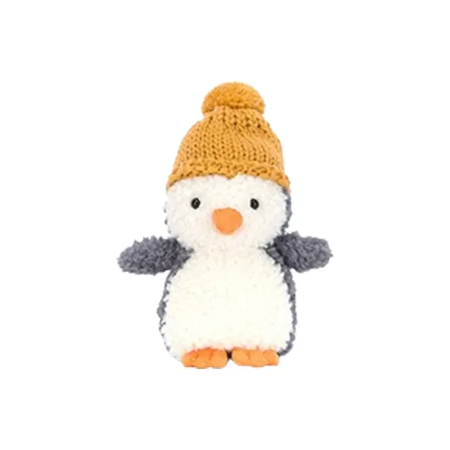 JELLYCAT Polar Regions Collection Hats & Caps With Penguin Design Dolls Plush Doll 11cm Height