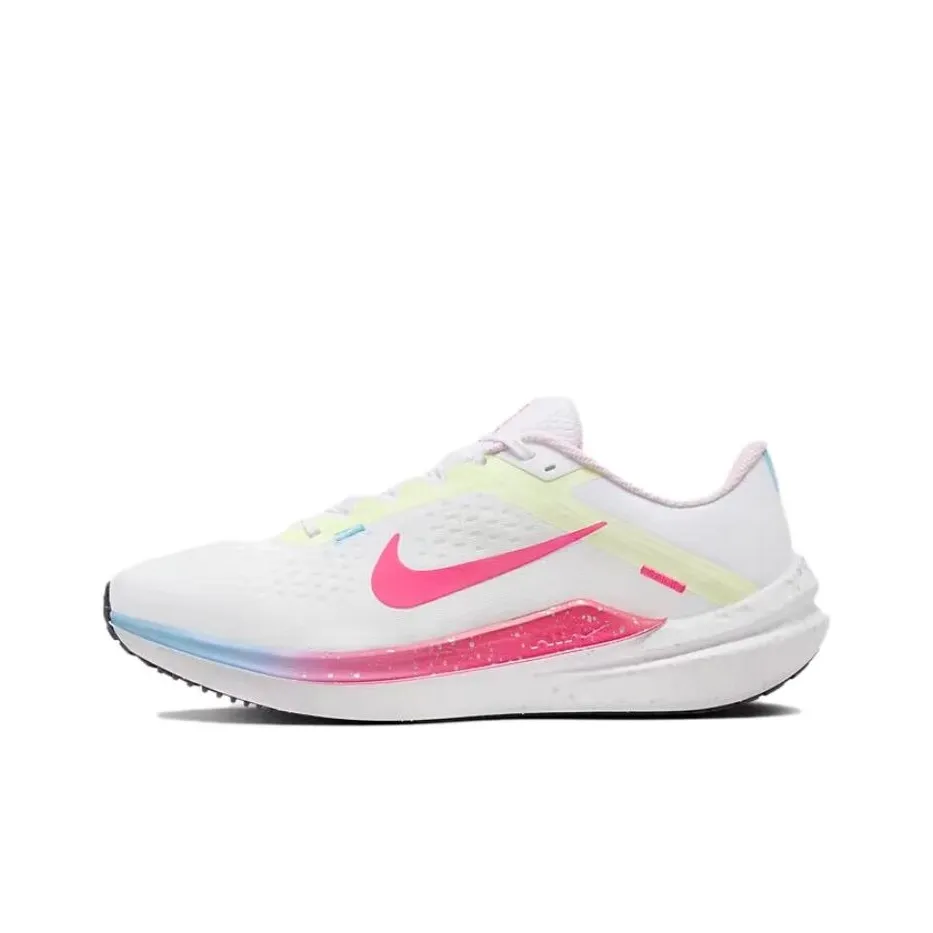 Nike Air Winflo 10 Low Топ Повседневный Тренировочные Беговые кроссовки Женские Белый Розовый