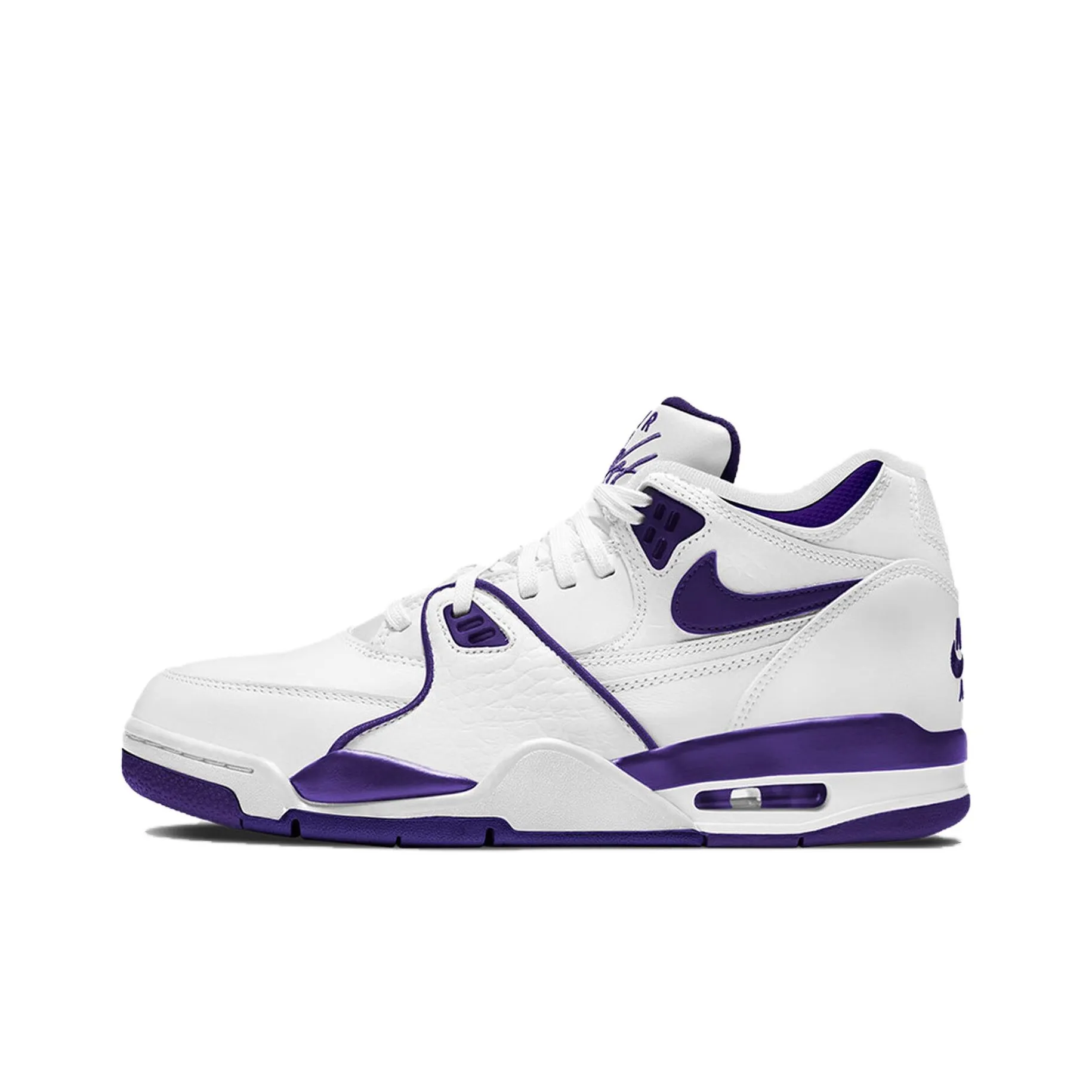 Nike Air Flight '89 White Court Purple