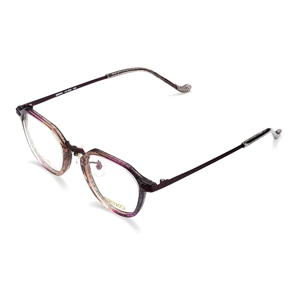 SEIKO Пластиковая оправа Титан Нерегулярная форма Оправы для очков Унисекс Многоцветные