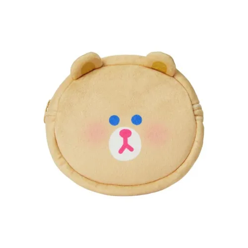 LINE FRIENDS Монетницы Коричневый Женские