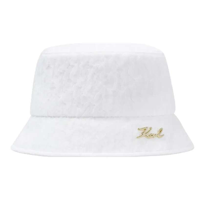 KARL LAGERFELD Коттоновые Панамы Унисекс Белый