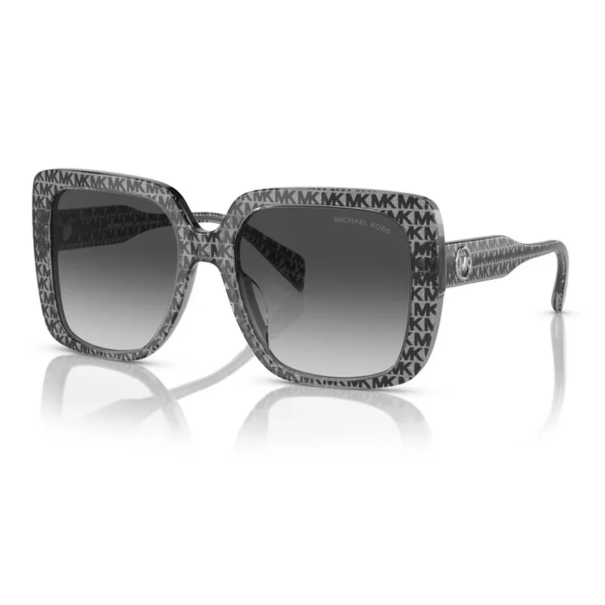 MICHAEL KORS Acetyl Square Sunglasses Unisex Gray