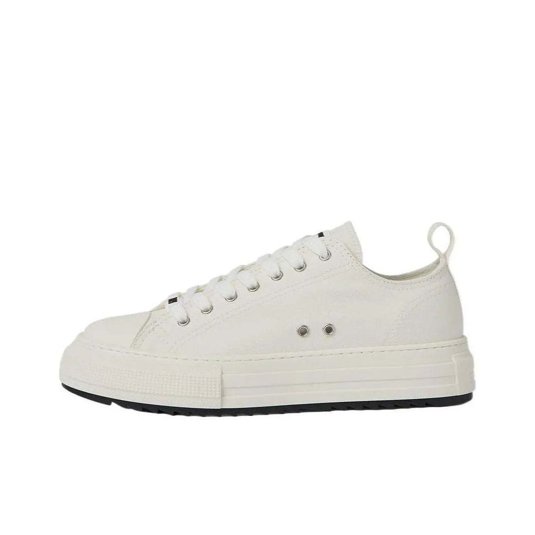 Dsquared2 Round Toe Platform Sneakers