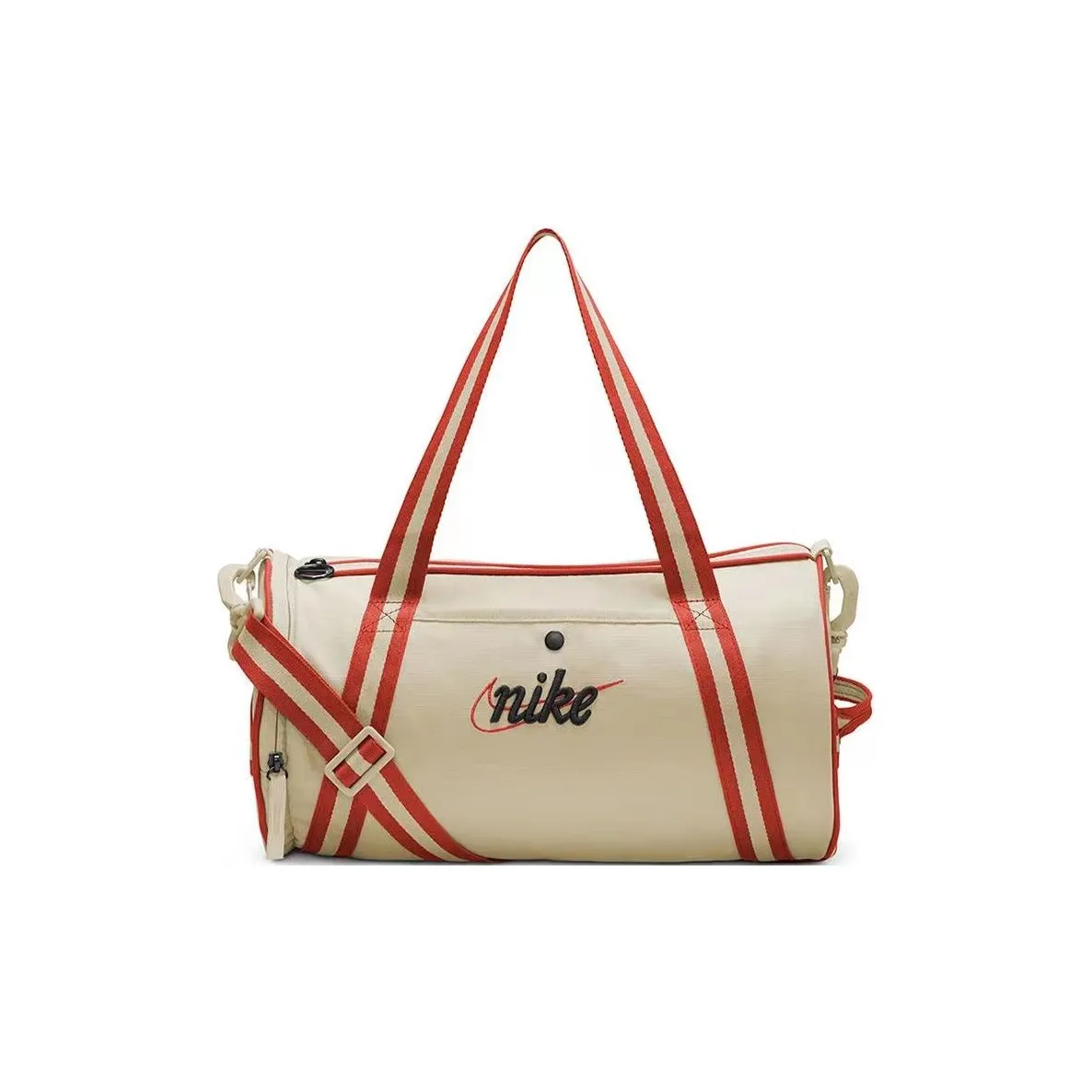 Nike Fabric Shoulder Bag, Crossbody Bag, Handbag, Gym Bag Unisex Ecru