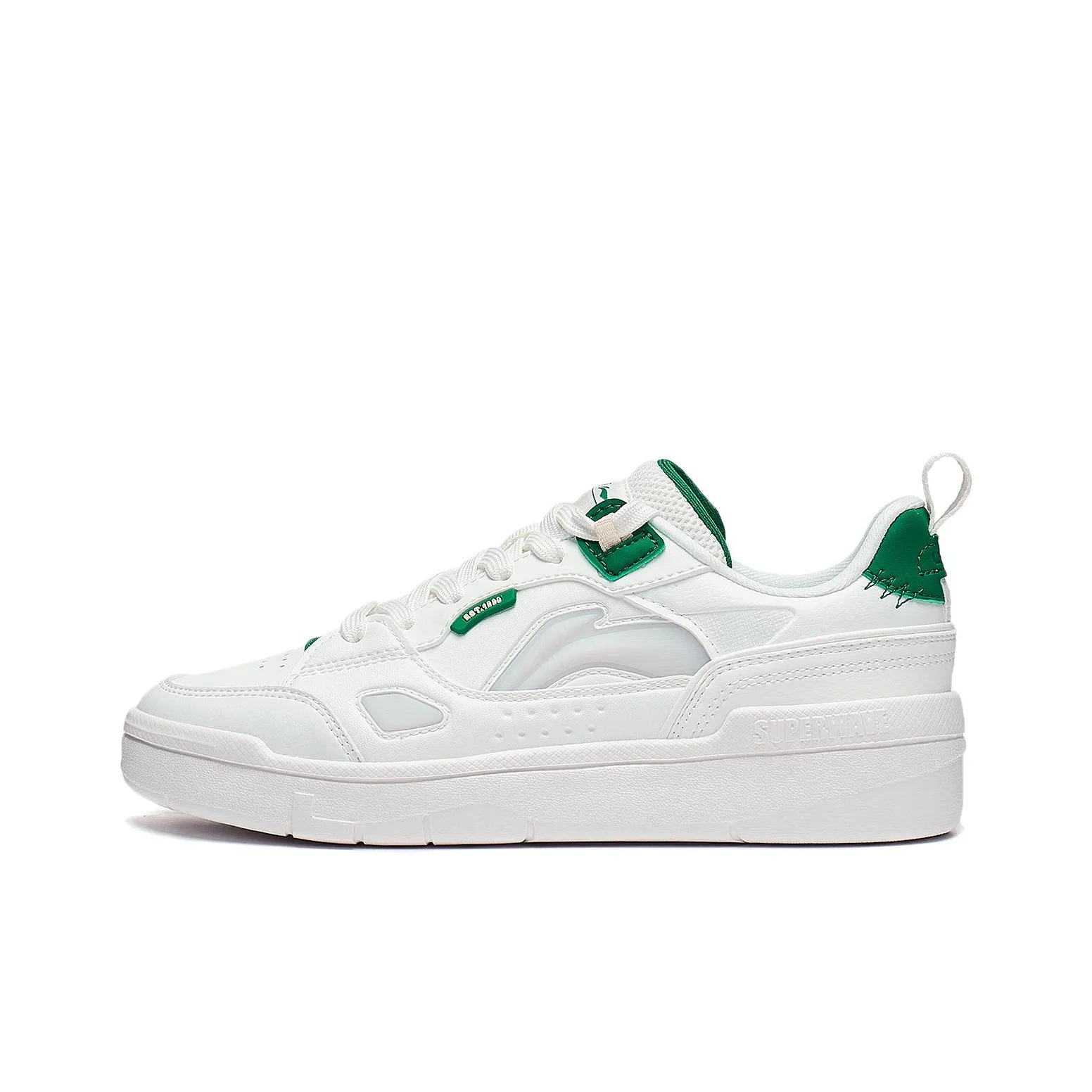 LINING Common 80s 'White Grey Green' Women's