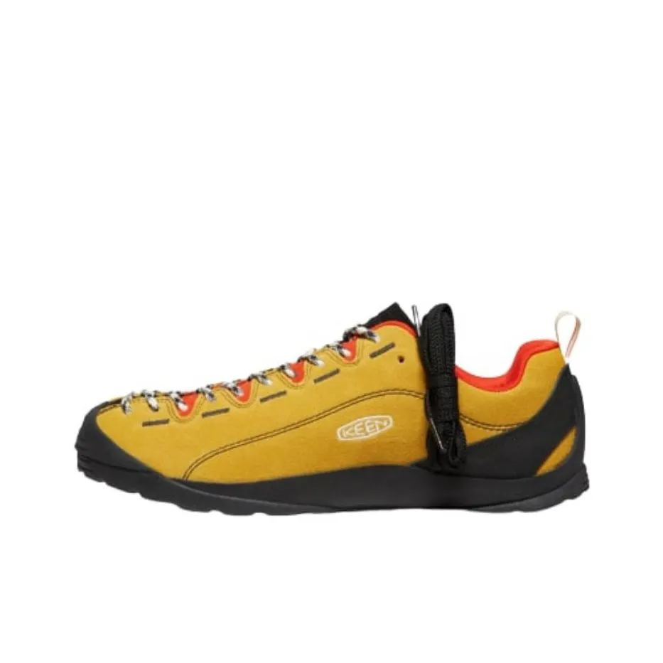 KEEN Jasper Anti Slip Wear Resistant Low Top Outdoor Shoes Trabuco Men's Yellow