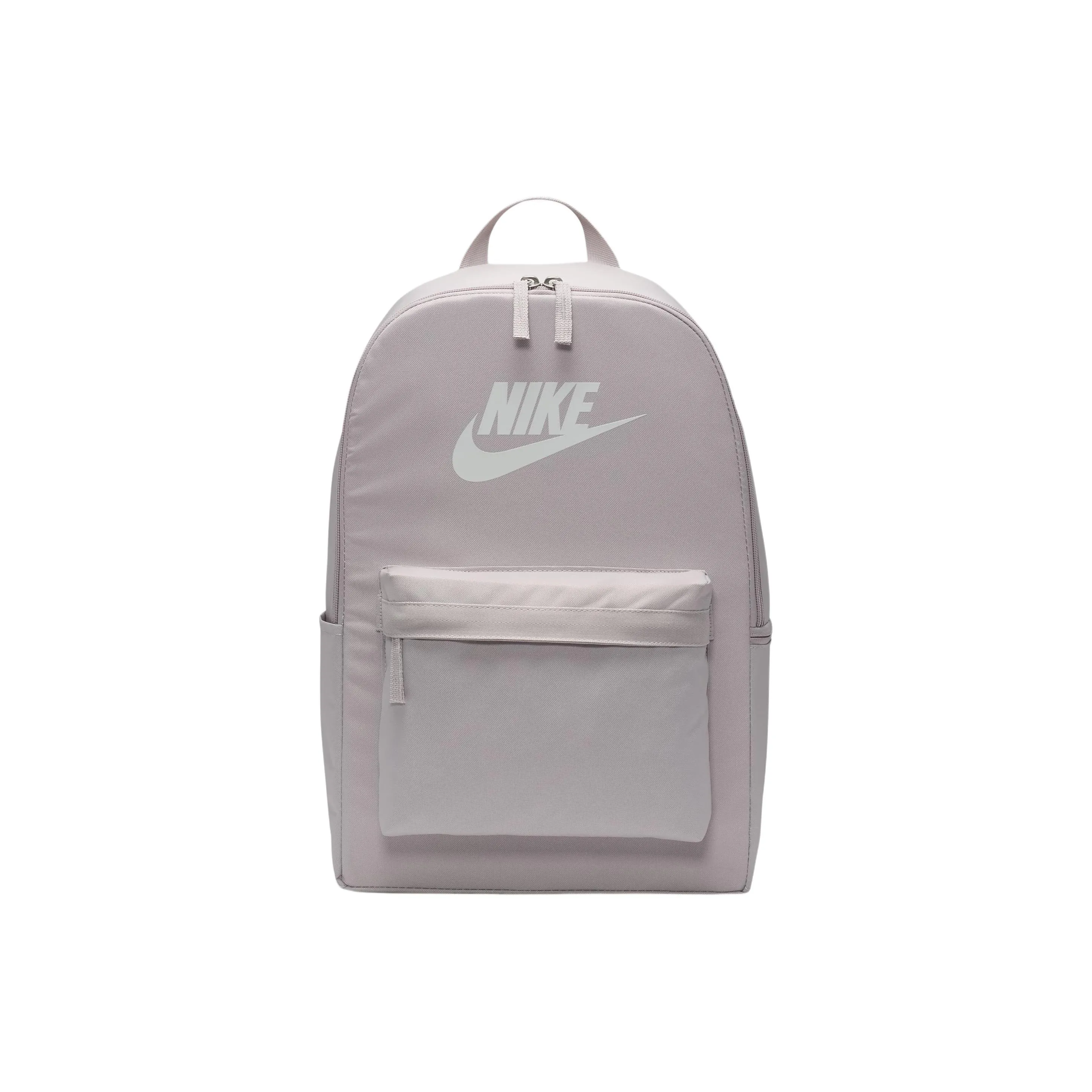 Nike Heritage Polyester Backpack Unisex Platinum Purple & Summit White