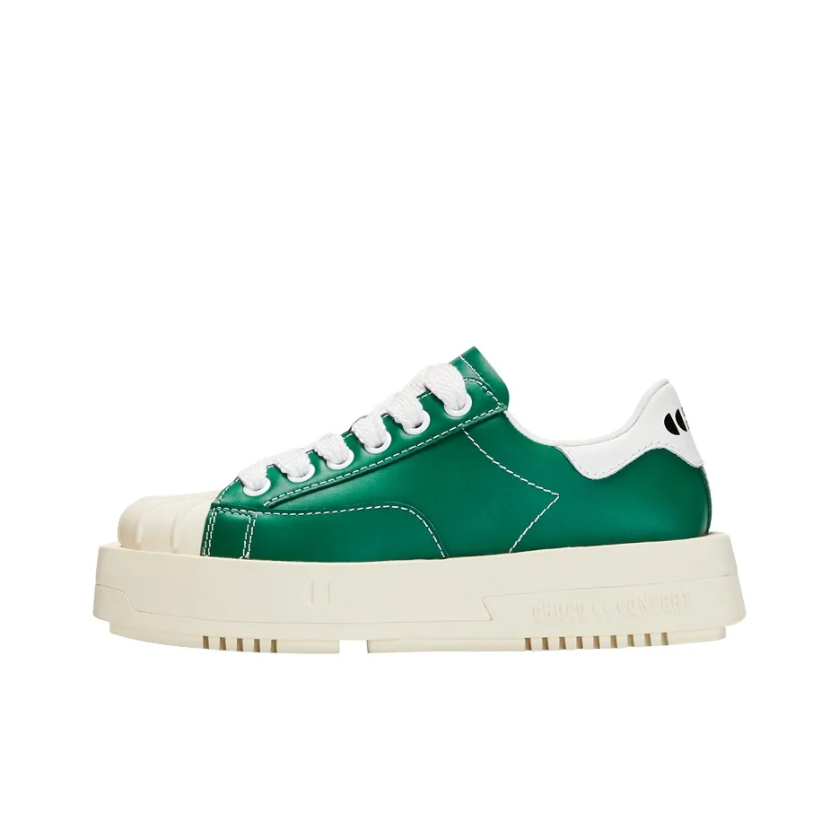 CHOCO CONCERT Low Top Stylish Skateboarding Shoes Unisex Green