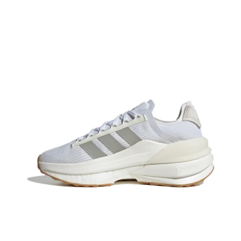 Adidas Avryn Амортизация Износостойкие Низкие Кроссовки для Бега Женские Белые