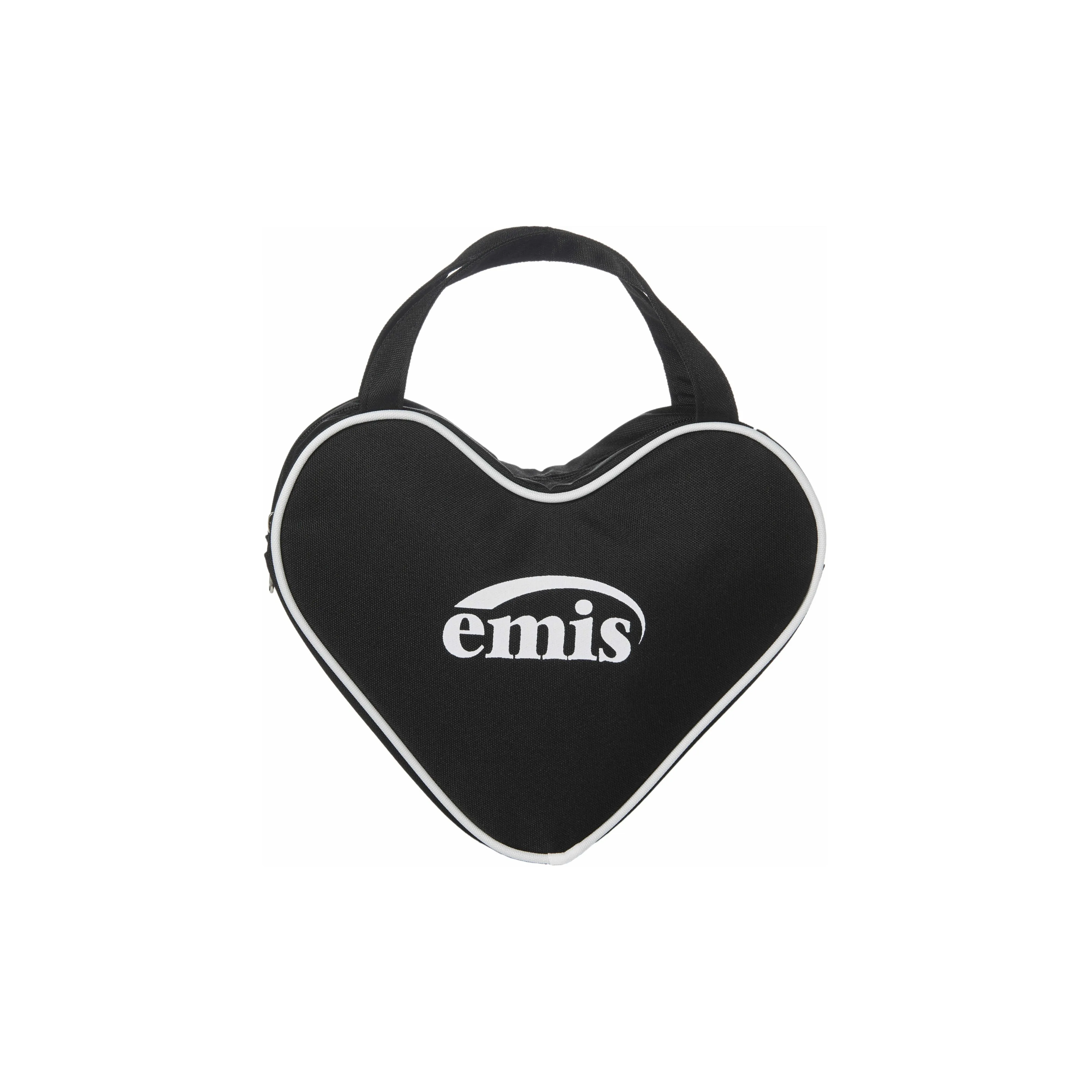 Emis Полиэстер Сердце-Формированная Сумка Стандартная Женская Черная