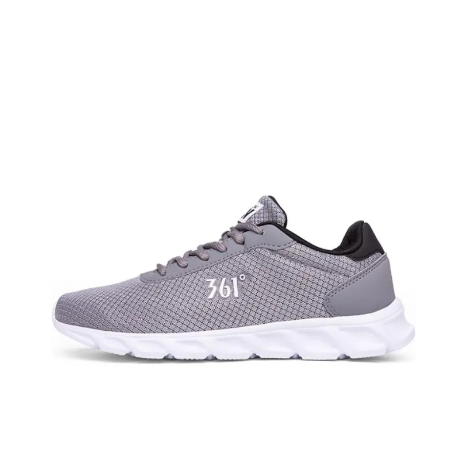 361° Cushioned Slip Resistant Low Top Running Shoes Men's Gray