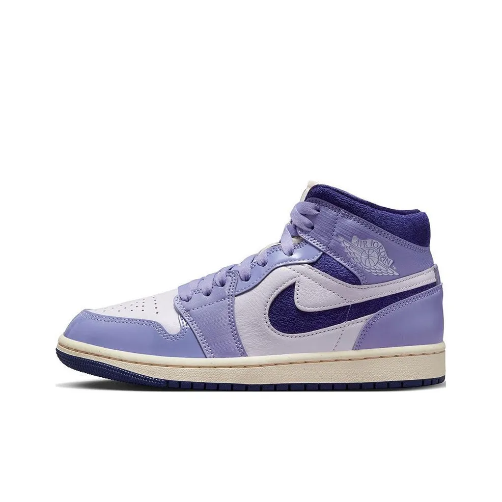 Jordan 1 Mid Se Chenille Sky J Light Purple Women's