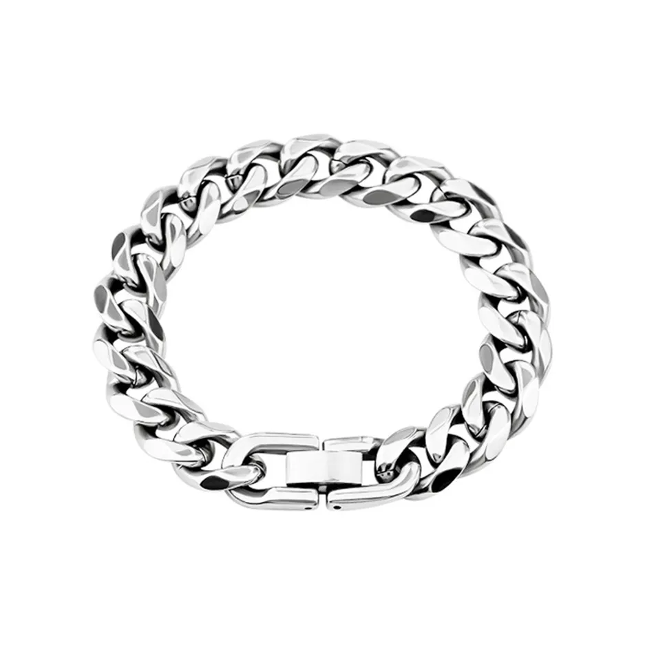 CHIEMOT Браслеты из титанового стального сплава для мужчин