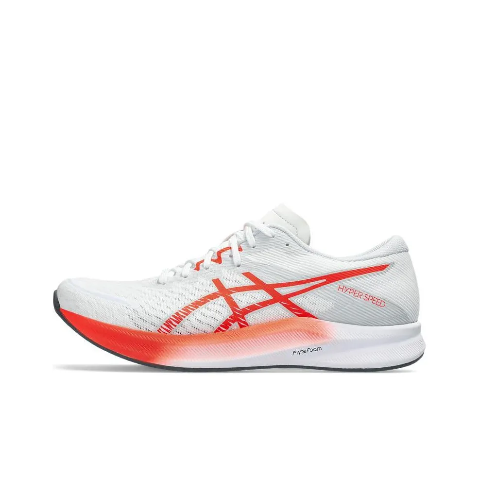Asics Hyper Speed 3 White Sunrise Red