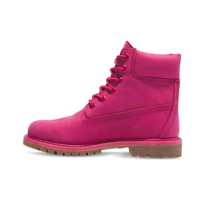 Timberland 50th Anniversary Edition Premium 6 Inch Waterproof Boot 'Dark Pink Nubuck' Women's