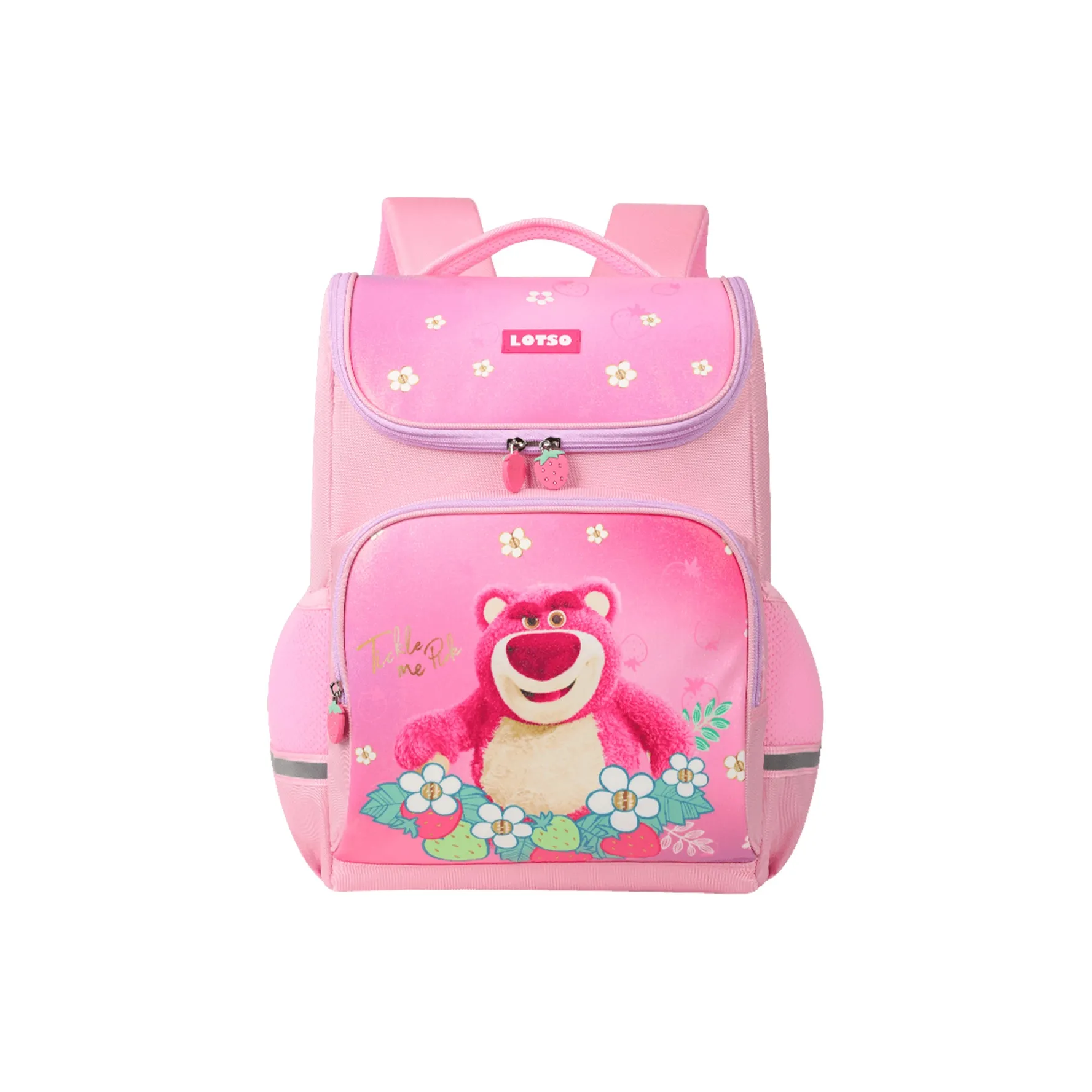 Disney Полиэстер Рюкзак для детей Стандартный Детский Розовый Фиолетовый