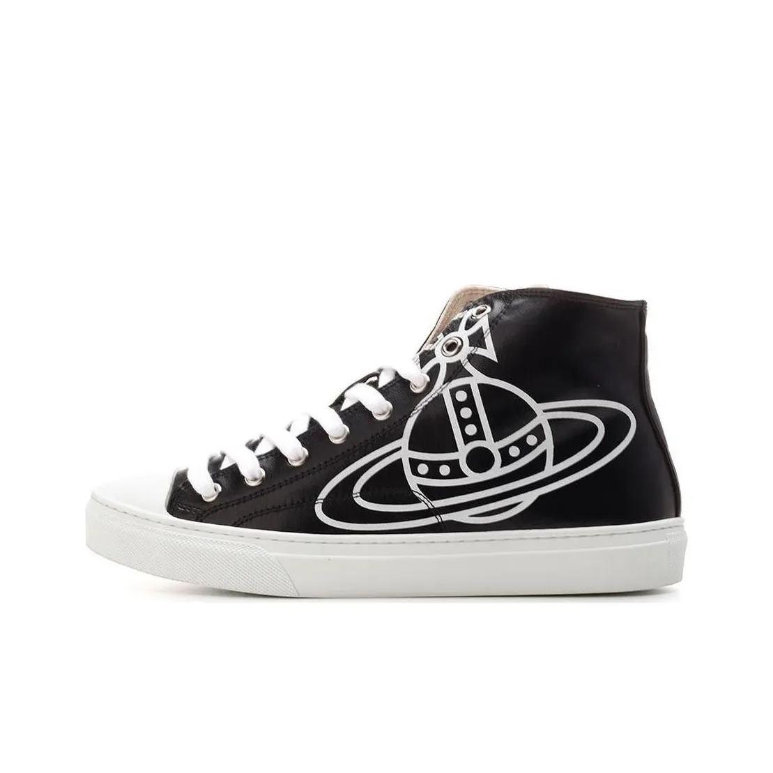 Vivienne Westwood Plimsoll High Top Skateboard Shoes Men's Black