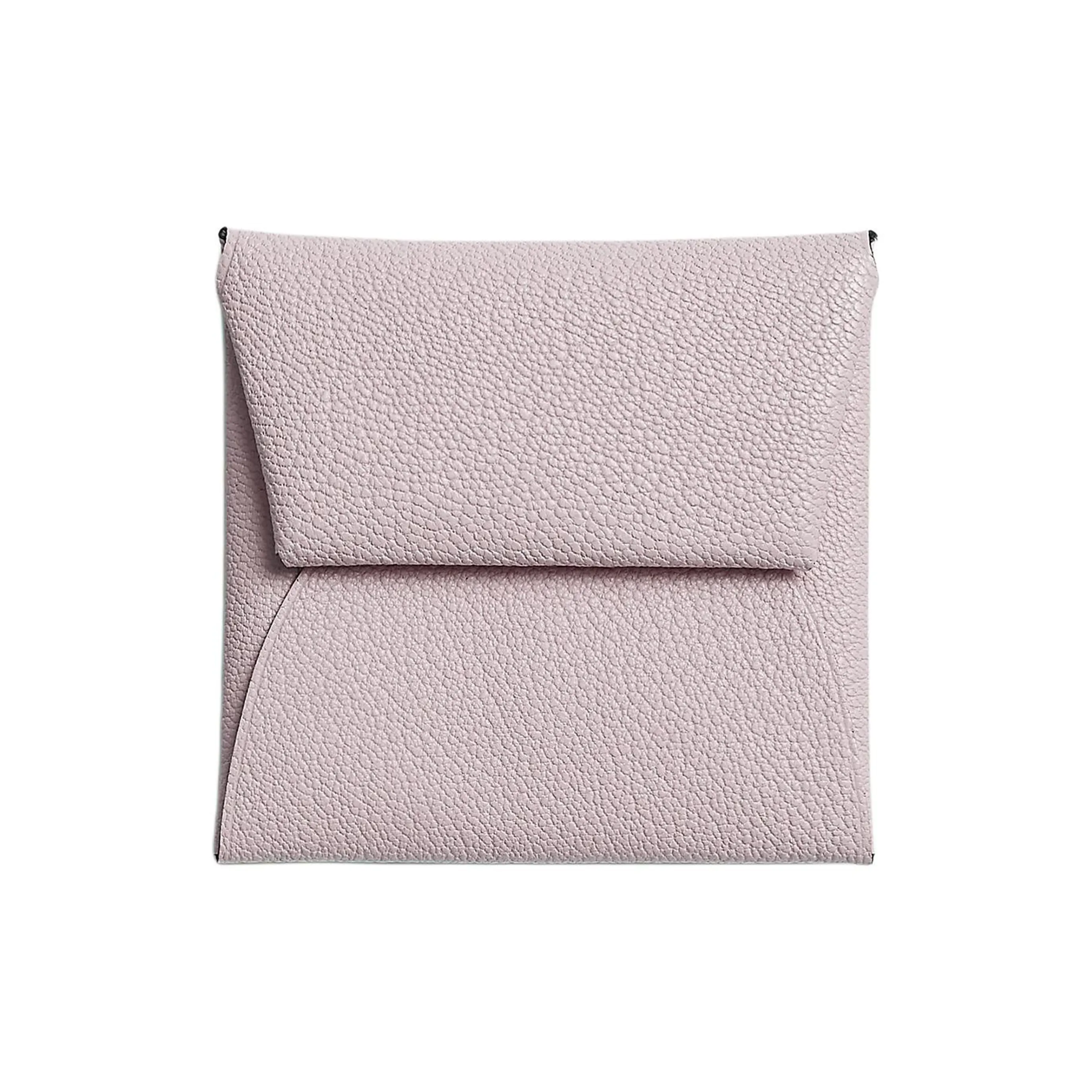 HERMES Bastia Mysore Chevro Кошелек Женский 09 Розовый Фиолетовый Бледный Светлый Фиолетовый