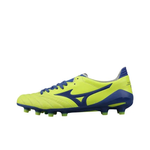 Mizuno Morelia Neo Футбольные бутсы Низкие Зеленые синие Мужские