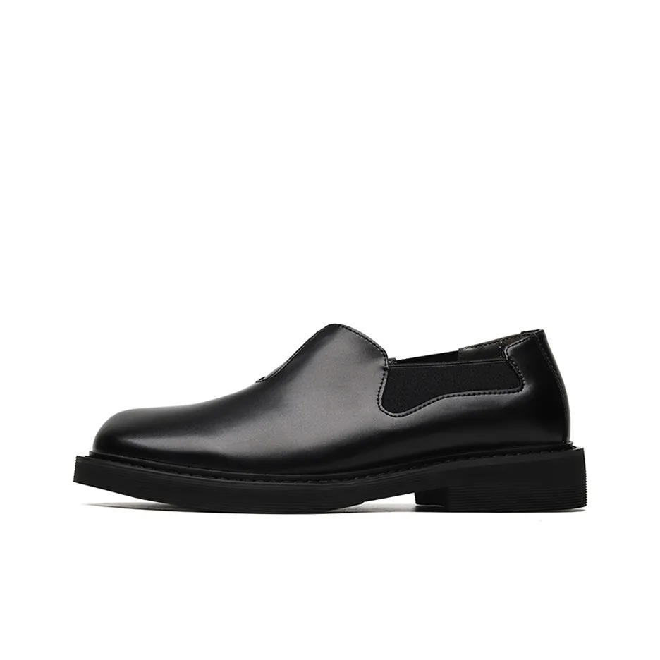 SHUPATE Dress Shoes Men Low-Top Black
