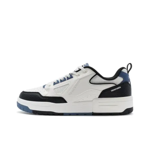 XTEP Кроссовки для скейтбординга Low Top Белый Черный Мужские