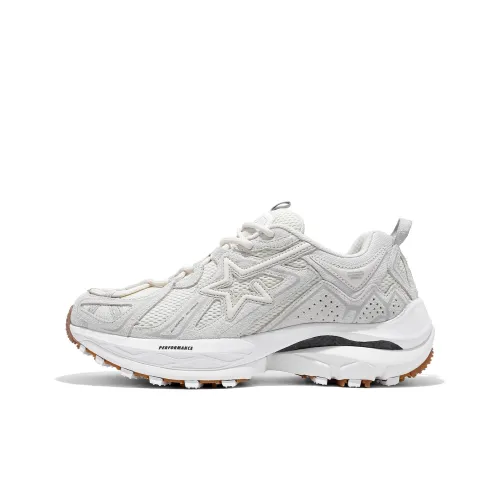 RIPSTAR Беговые кроссовки Low Top Костяной Белый Унисекс