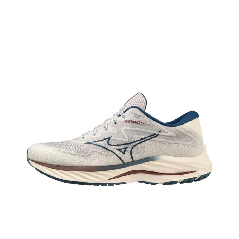 Mizuno Wave Rider 27 Low 'Milk White Blue'