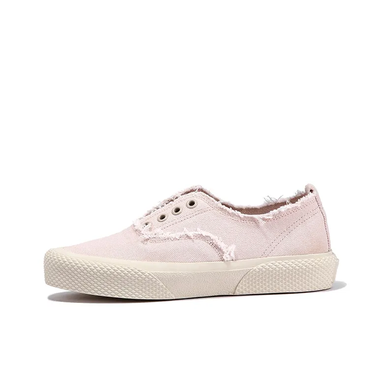 Brut Ros′e Slip Resistant Breathable Lightweight Low Top Canvas Shoes Women's Pink
