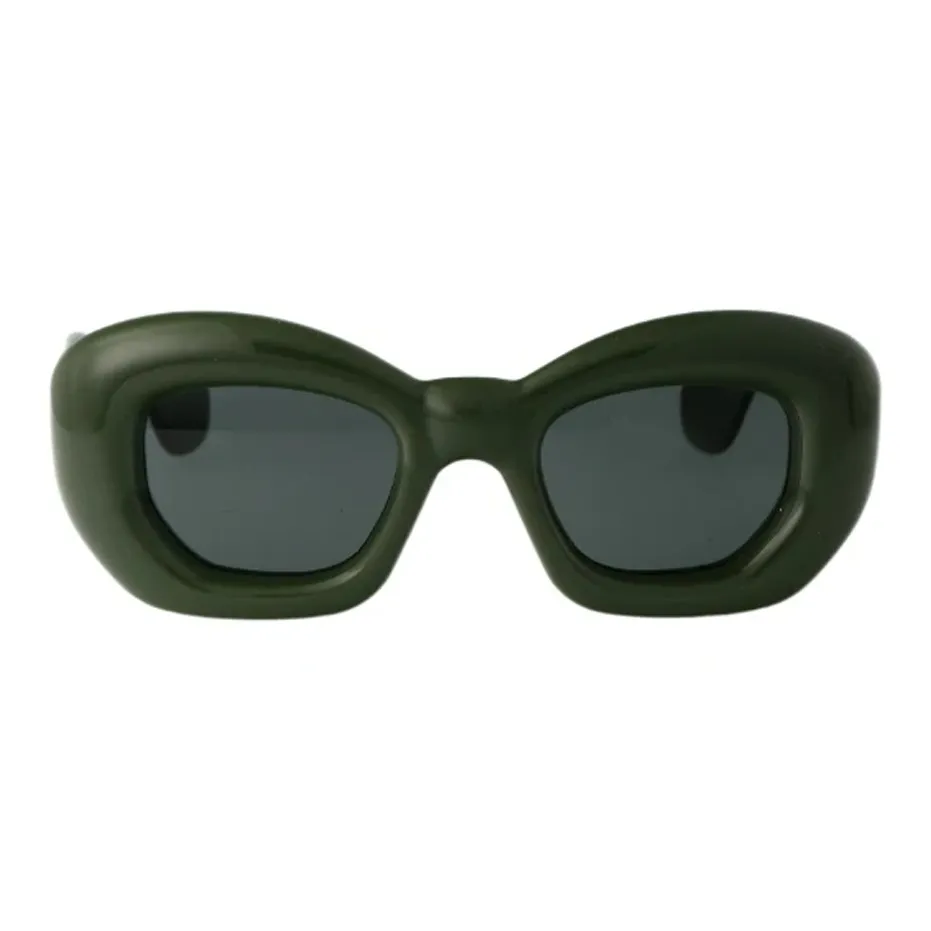 LOEWE Acetate Square Sunglasses Men's Green