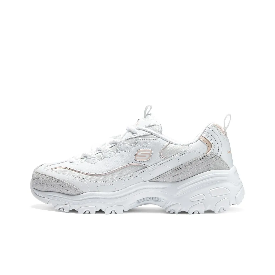 Skechers D'LITES 1,0 Low Топ Толстая подошва Кроссовки Женские