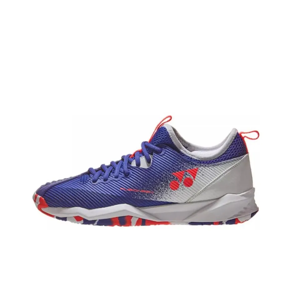 YONEX Амортизирующая стелька Power Cushion Противоскользящие Дышащие Низкие Кроссовки для тенниса Унисекс Белый Синий