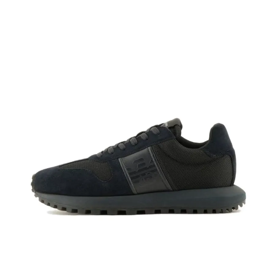 EMPORIO ARMANI Panelled Low-top Sneakers
