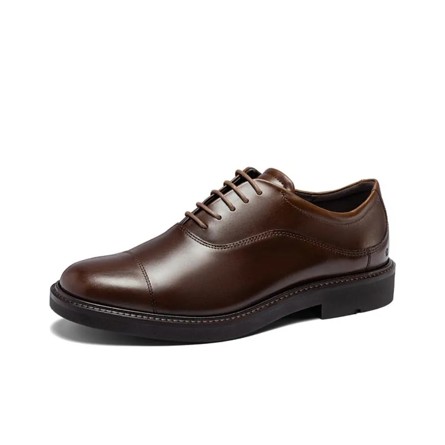 Ecco Dress Shoes Men's Low Top Brown
