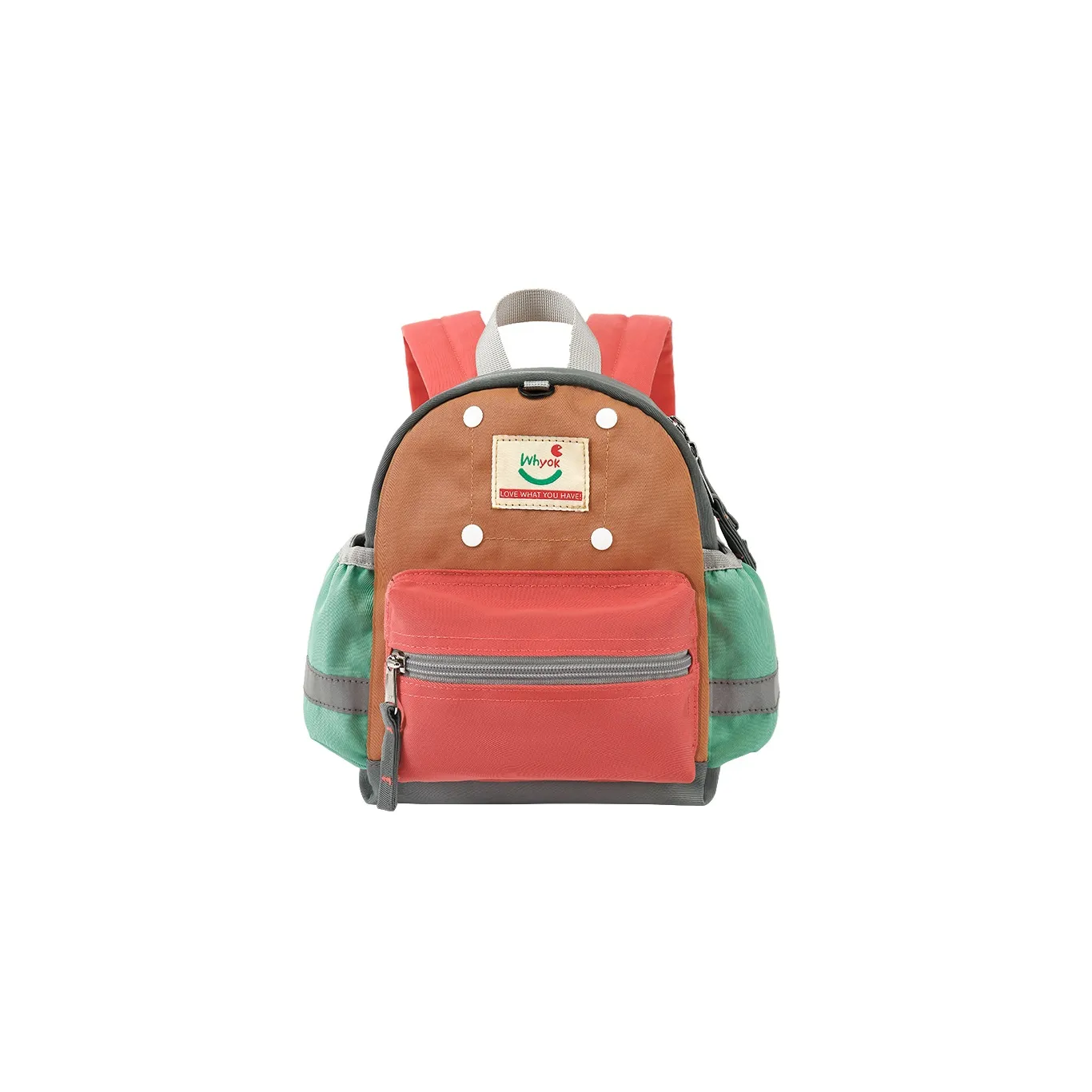 HERDER Нейлон Рюкзак Стандартный Детский Красный