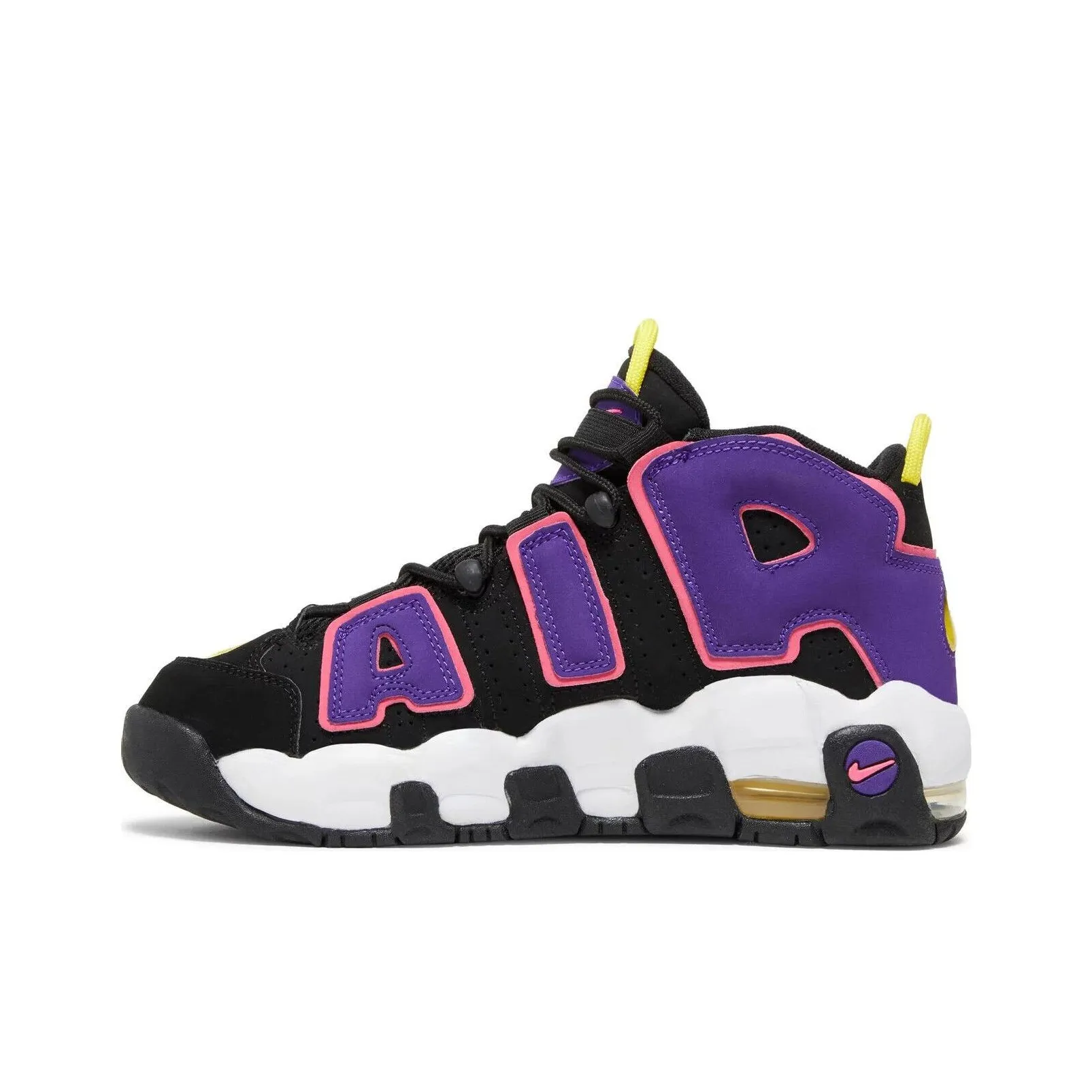 Nike Air More Uptempo 96 Black Court Purple GS