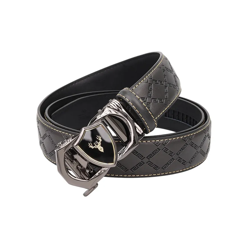 NINE NAIL Leather Belts Men