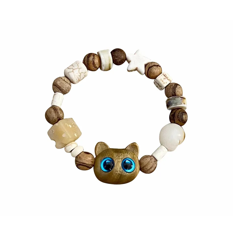 MUYAN Браслет с бусинами из смолы в форме сыра женский