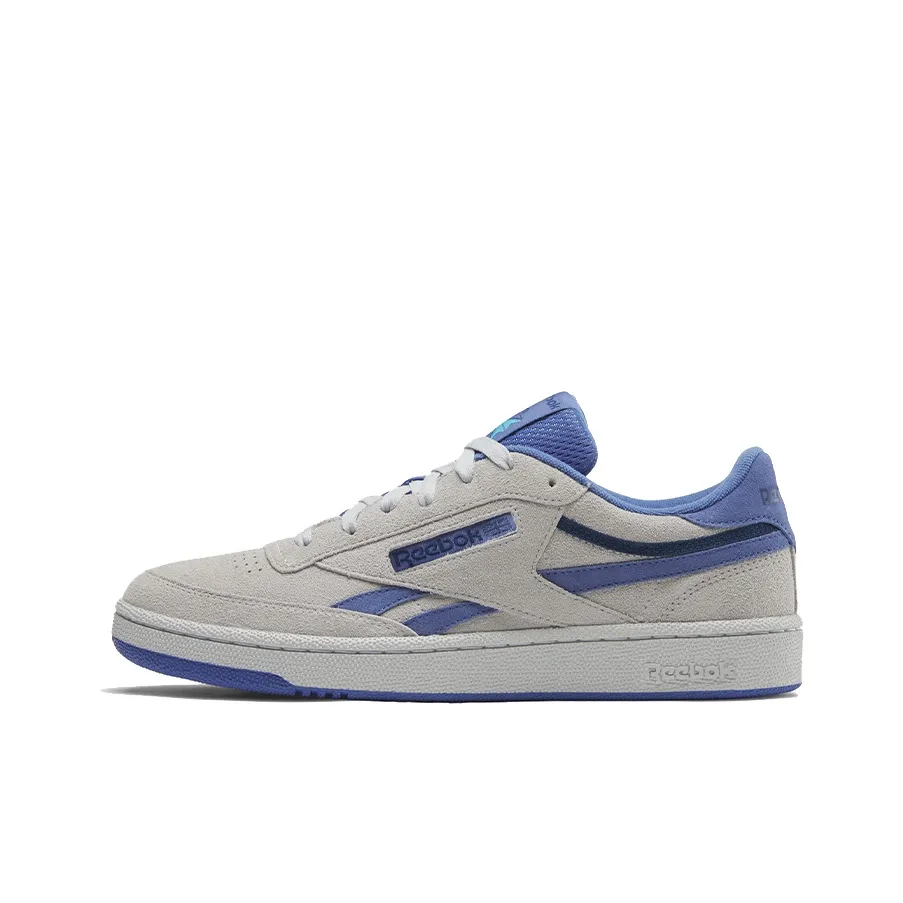 Reebok Club C REVENGE Low Top Skateboard Shoes Unisex Blue Gray
