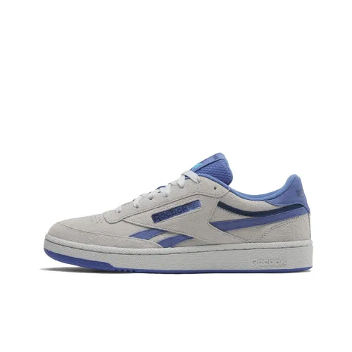 reebok Club C Series Кроссовки для скейтбординга Низкие Голубо-серые Унисекс