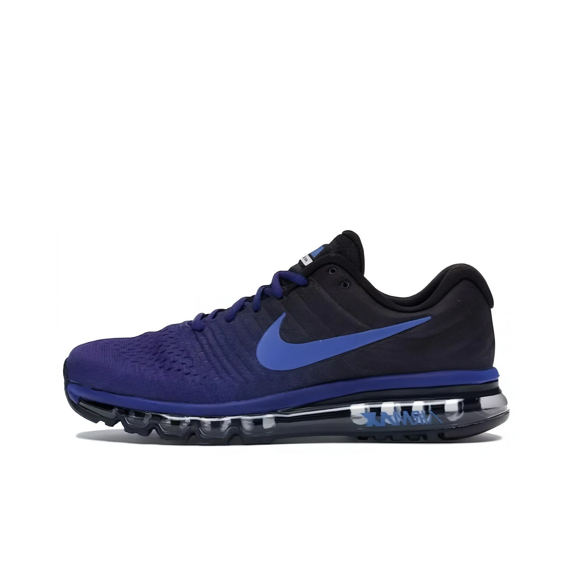 nike sb sole venom black and blue background plain