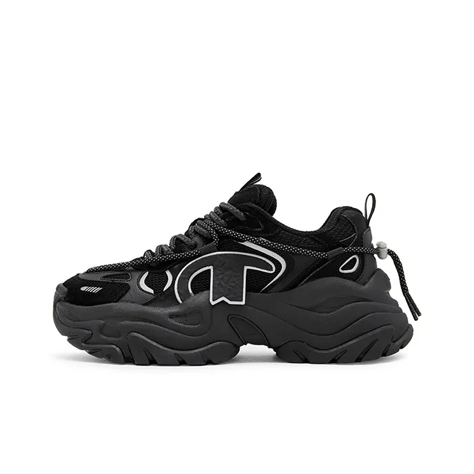 Champion Thousand Layer Y2K Shoes Low Top Chunky Sneakers Men's Black