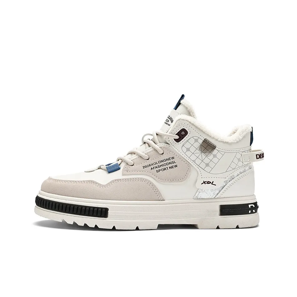 Tonlion Амортизация Высота Увеличение Устойчивость к Износу MID Топ Стильные Скейтбординги Мужской