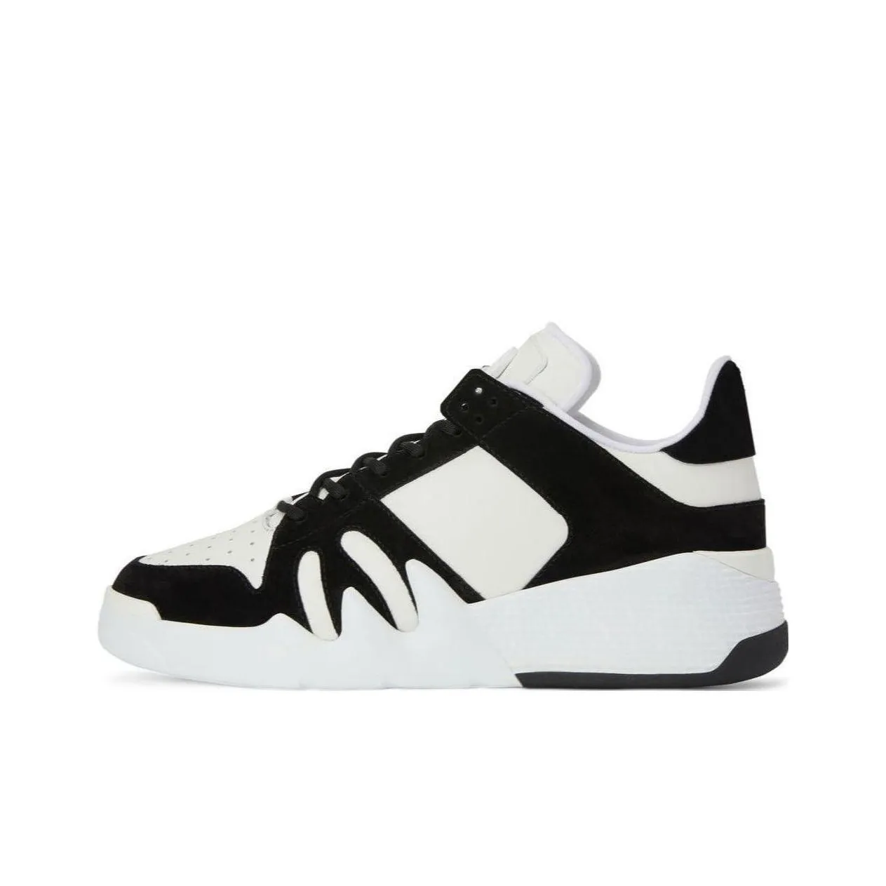 Giuseppe Zanotti Two Tone Lace Up Sneakers