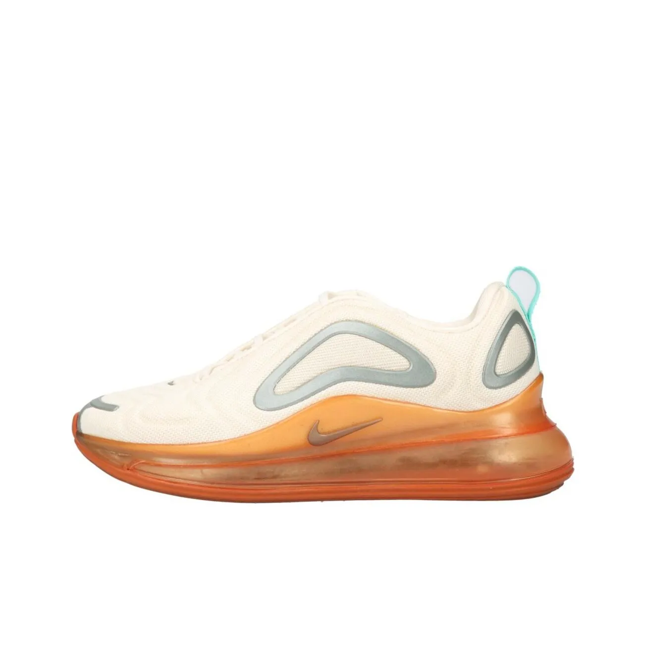 Nike Air Max 720 Low Топ Air Cushion Повседневные Беговые Кроссовки Женские Асфальтовый Серый
